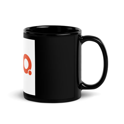 Black Glossy Mug