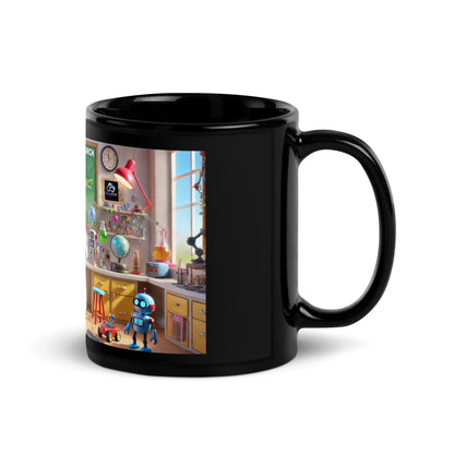 Black Glossy Mug