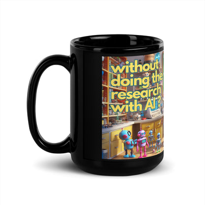 Black Glossy Mug