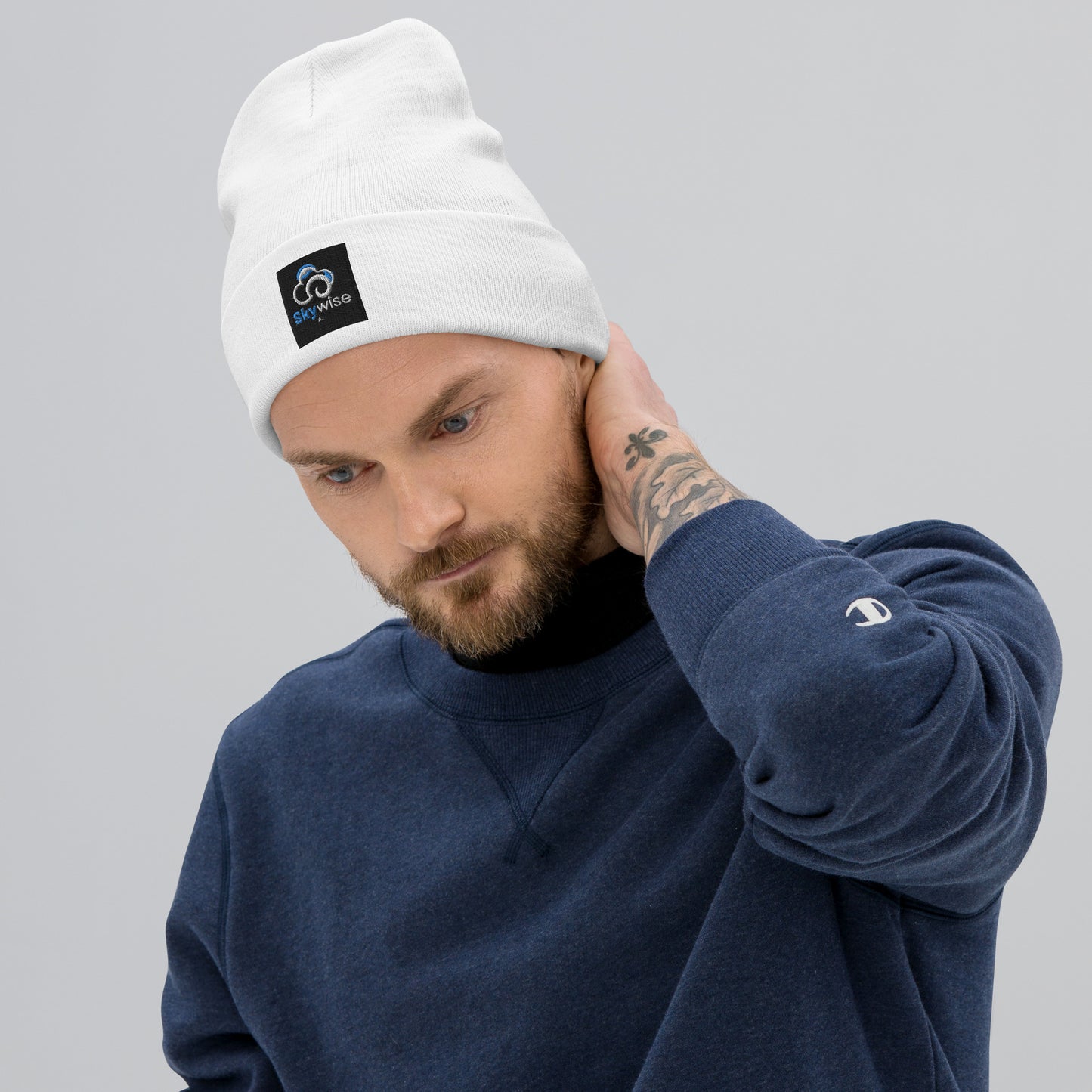 Embroidered Beanie