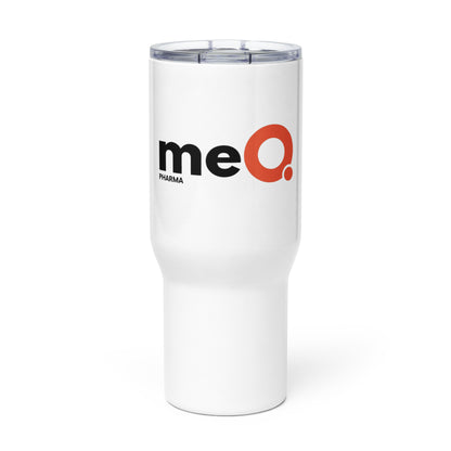 Travel mug with a handle