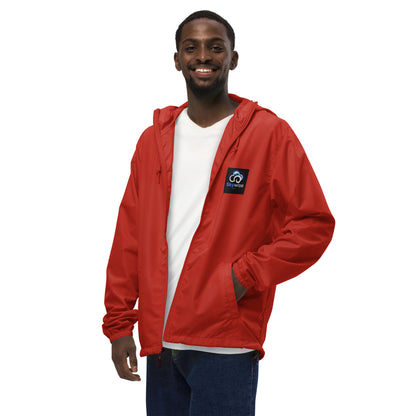 Unisex lightweight zip up windbreaker