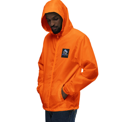 Unisex lightweight zip up windbreaker