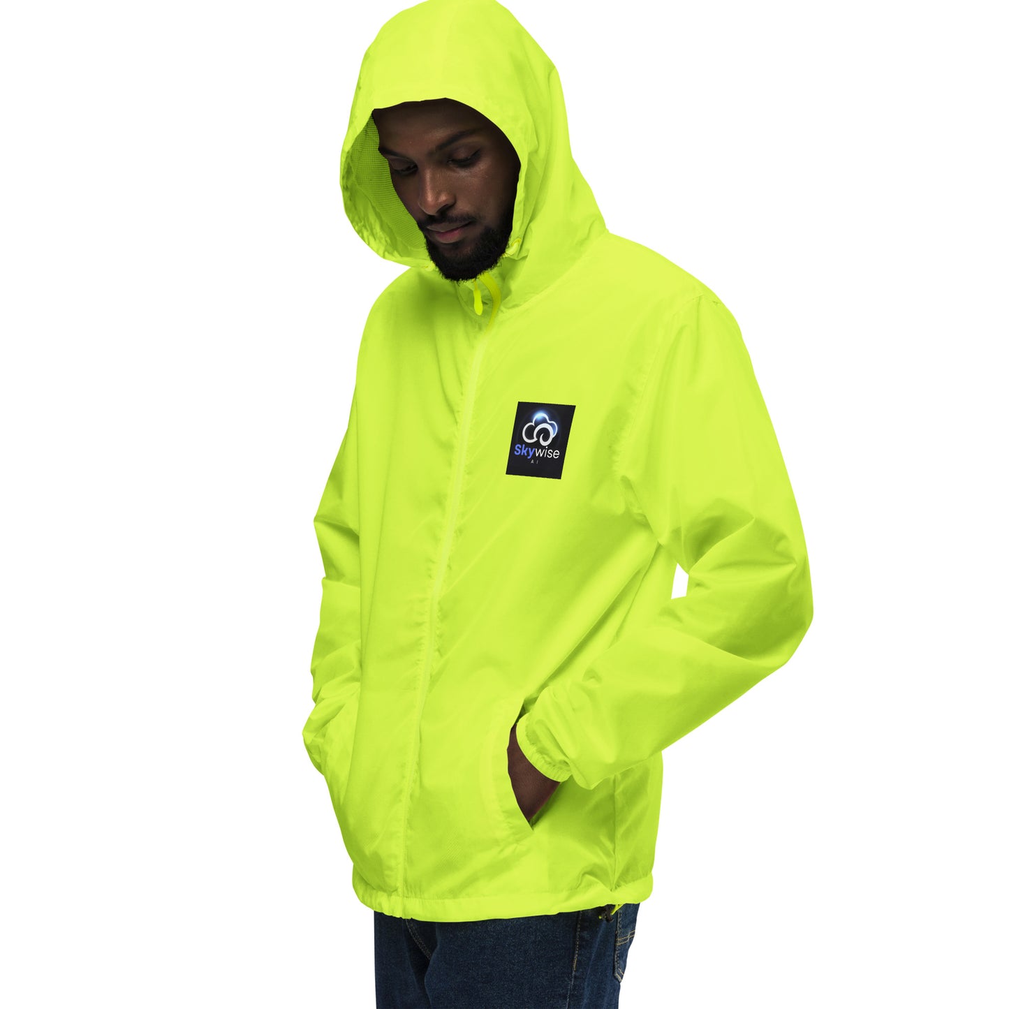 Unisex lightweight zip up windbreaker