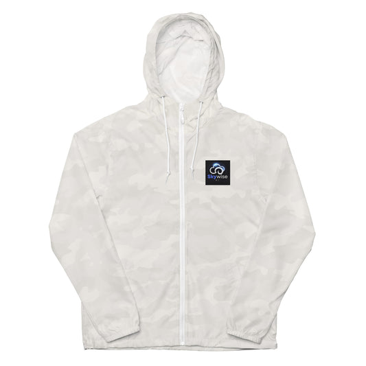 Unisex lightweight zip up windbreaker